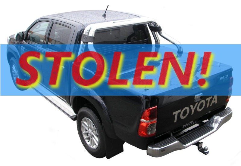 Stolen Toyota SR5 Hilux Twin Cab UTE