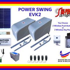 POWER SWING - Solar Double Swing EXTRA VALUE DIY Installation Kit